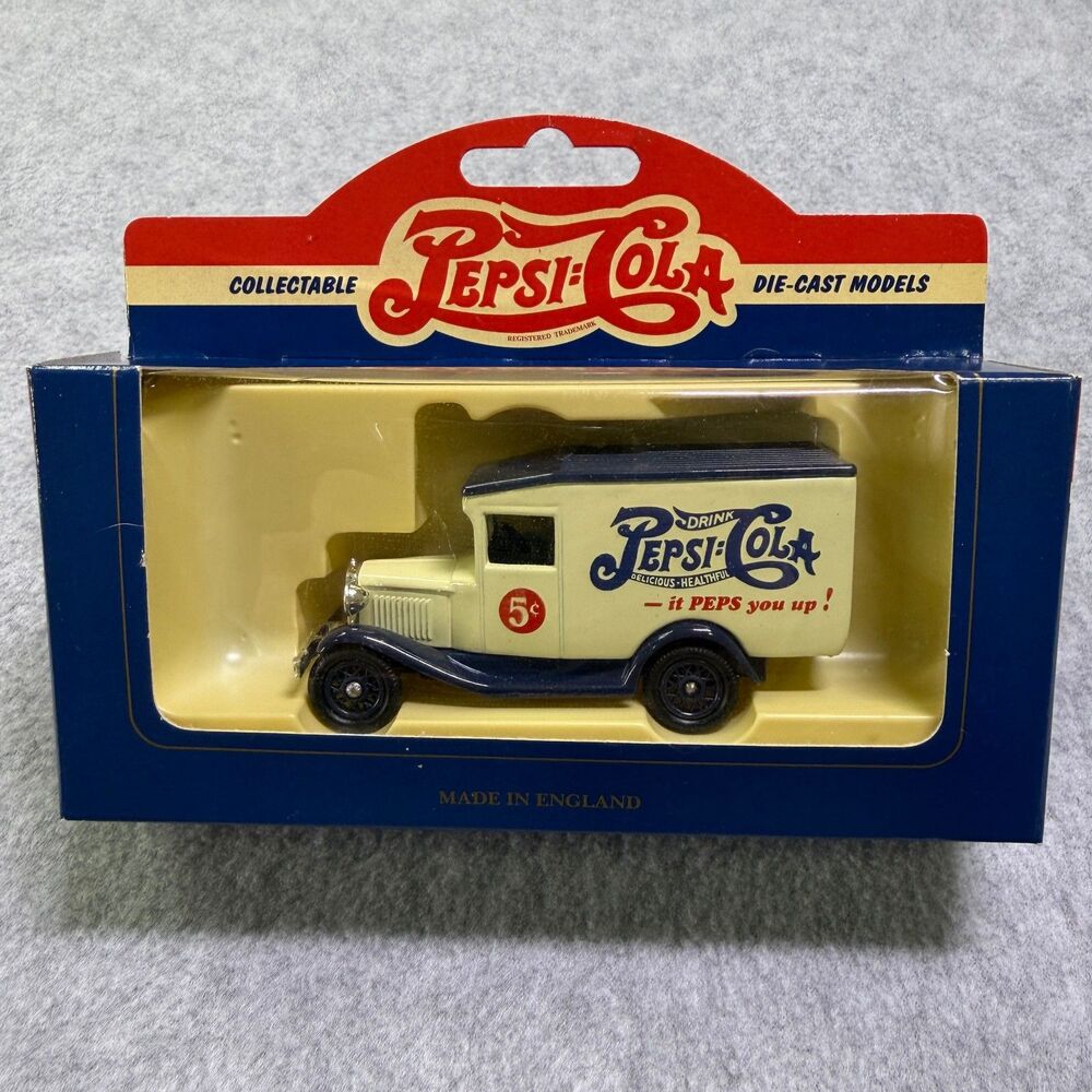LLEDO Pepsi Cola 1934 Ford Model A Delivery Van #13056, NIB, SEALED